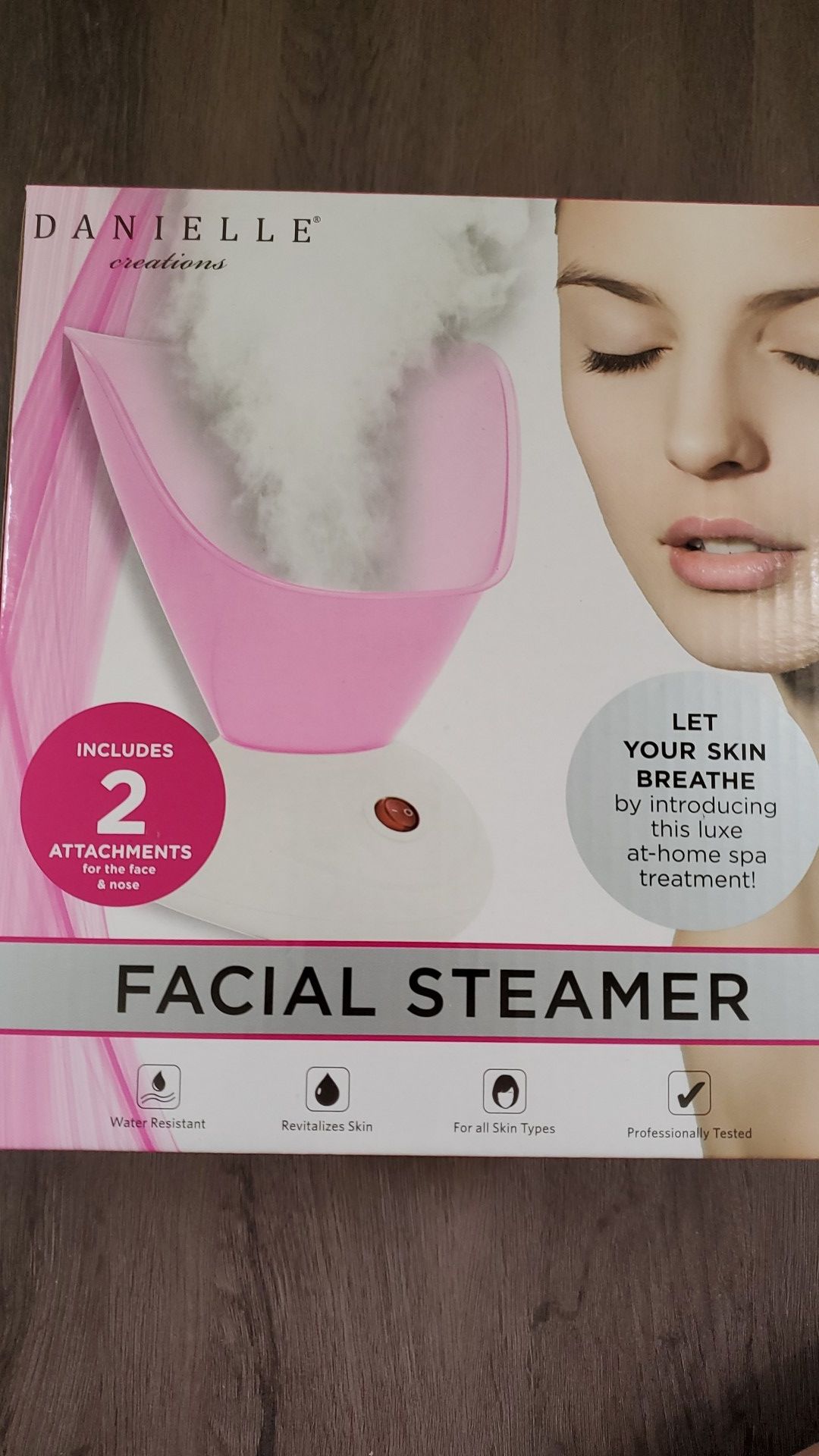 Facial steamer