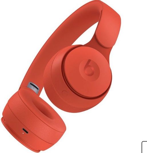 Beats Solo Matte Red Noise Canceling Headphones