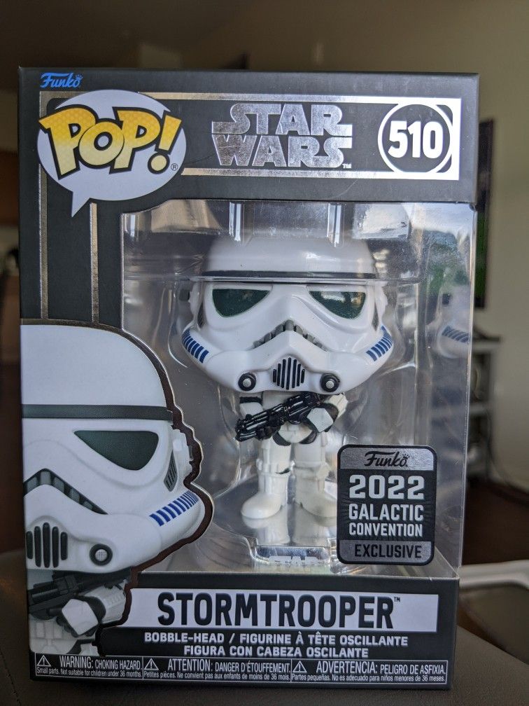 Disney STORMTROOPER POP! Vinyl Bobble-Head Figure By Funko - Star Wars