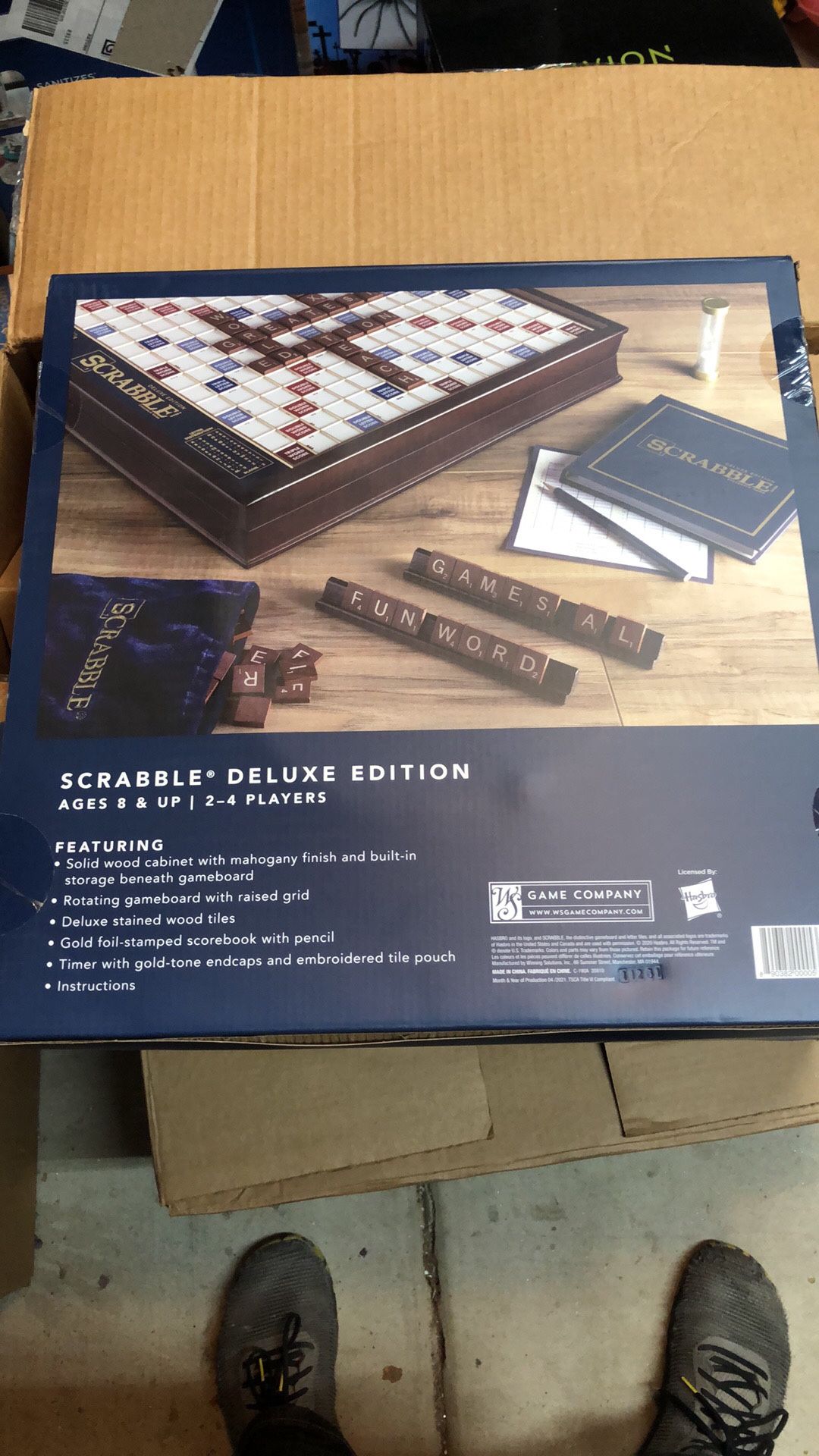 Scrabble Deluxe Edition
