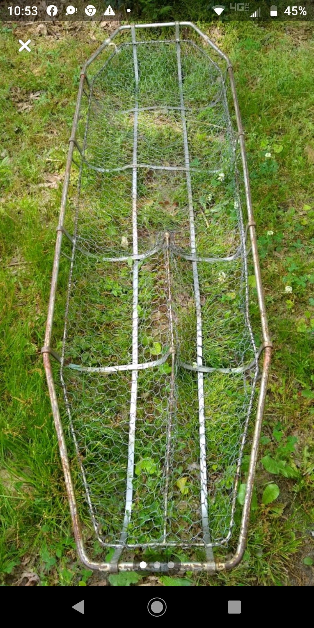 Vintage Stokes Basket