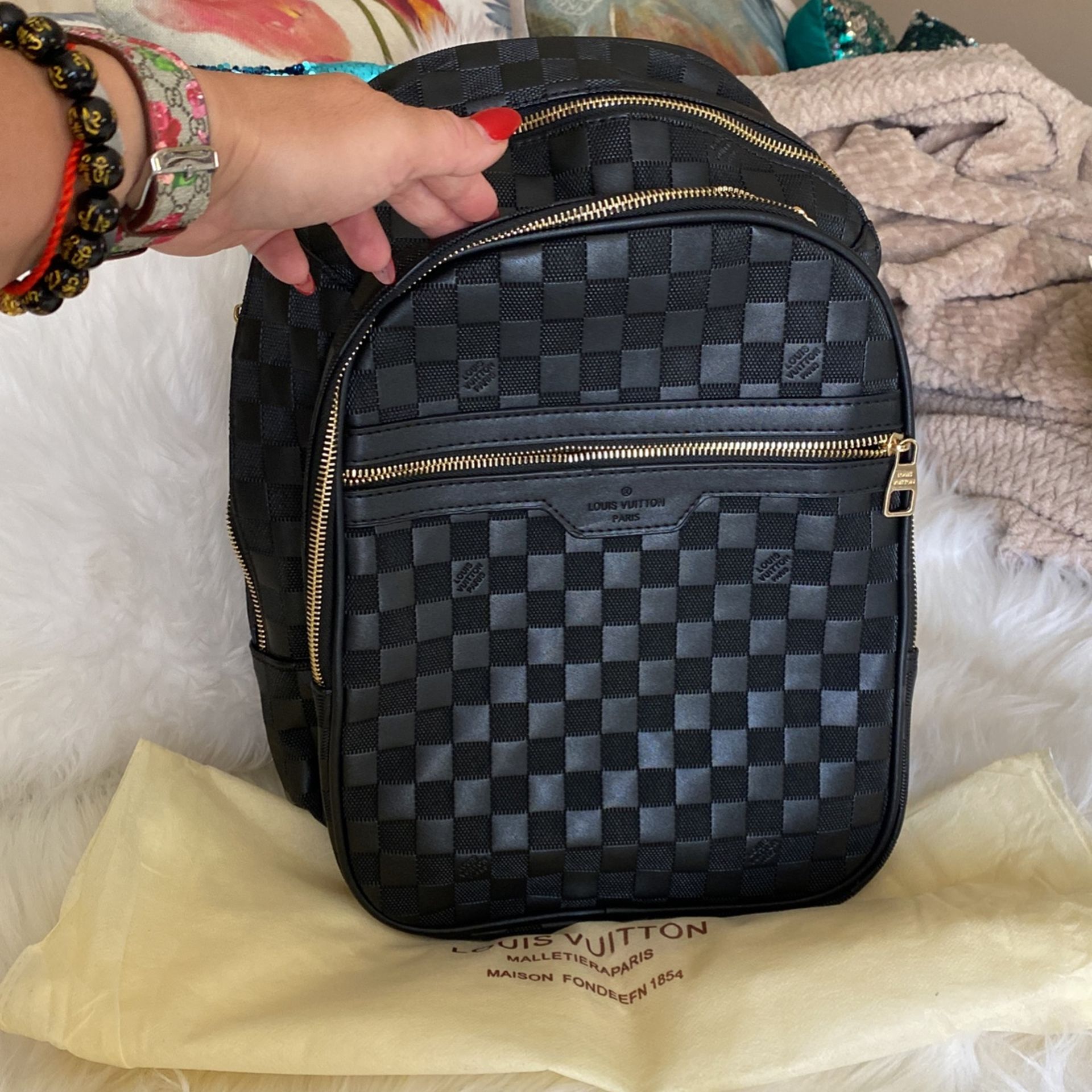 Black Mens Backpack