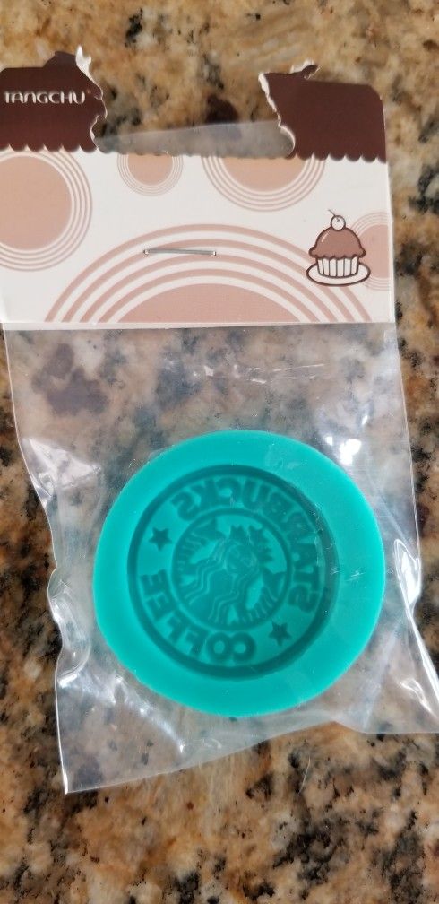 Tangchu Starbucks Silicone Mold for Cakes or Crafts