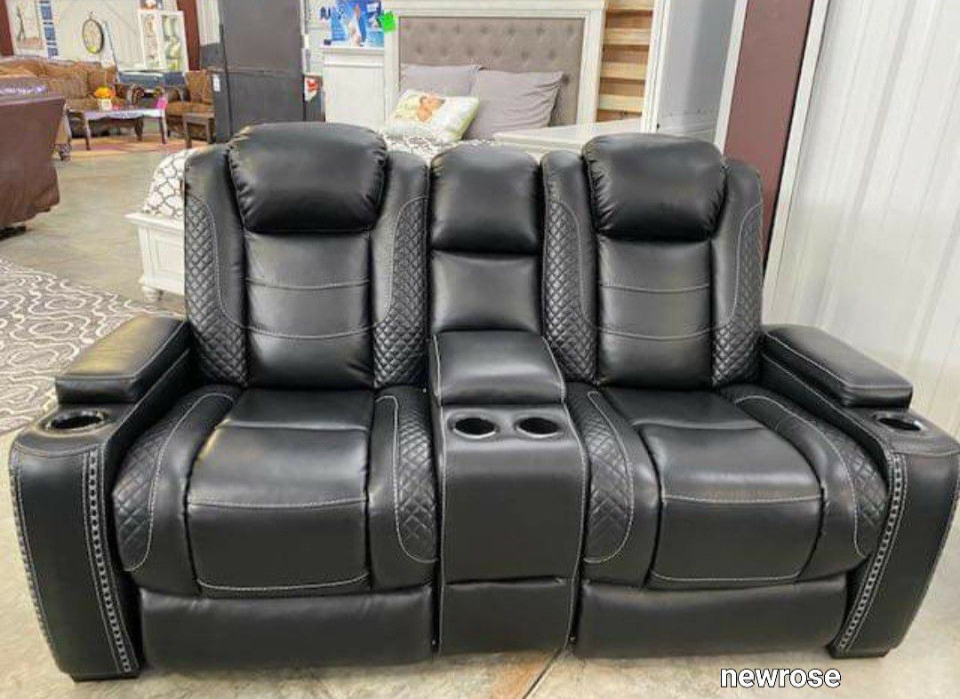 Hot Deal💎 $40 Down... 
Party Time Power Reclining Loveseat with Console
☆☆Same Day Delivery-In Stock☆☆