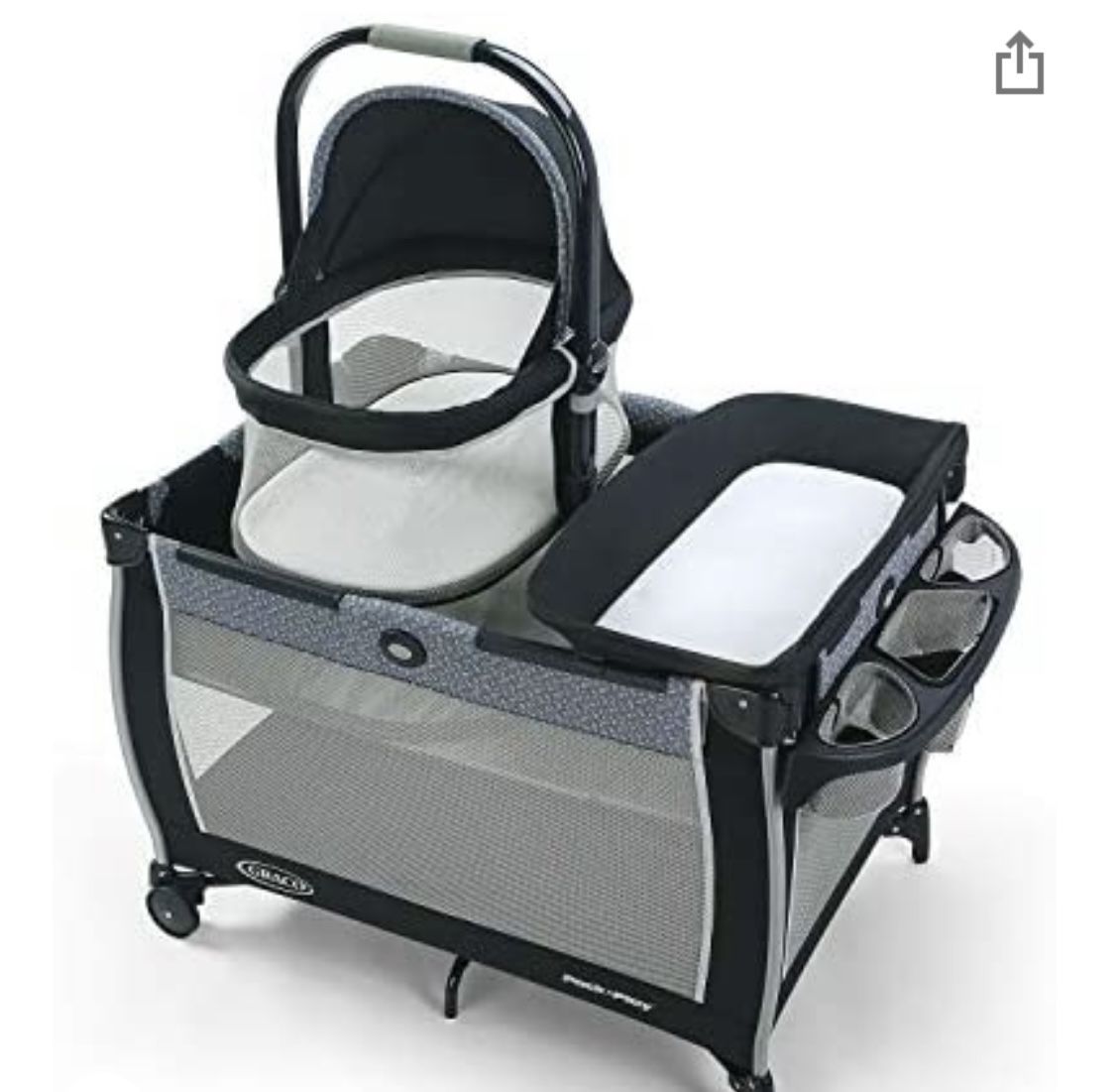  Pack N Play With Bassinet And Changing Table 