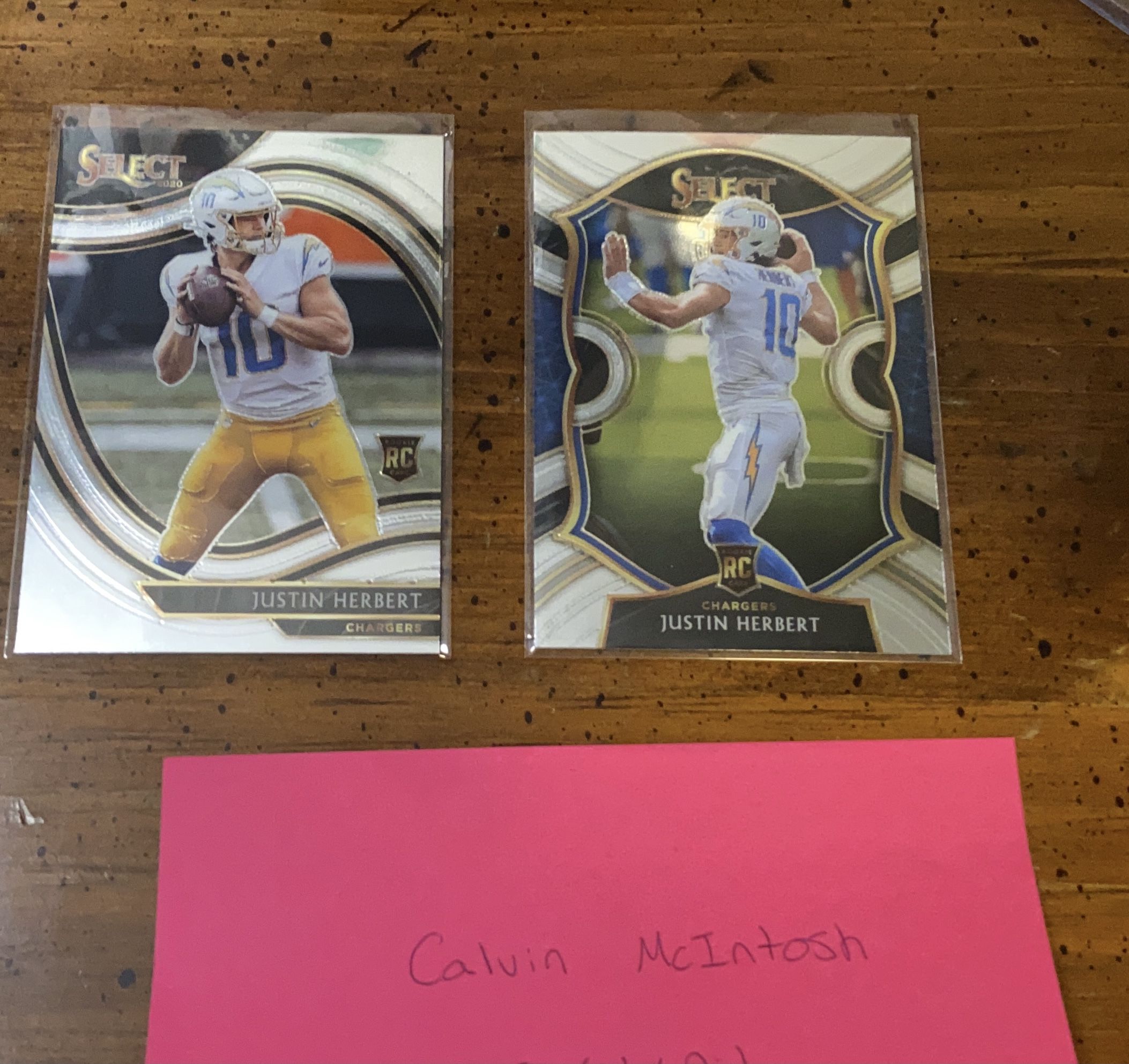 Justin Herbert Select Rookies