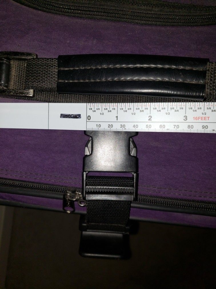 Atlantic Luggage Black 2pc Accessory Set Hanger Style Gym Toiletries Bag Clip On Purse Holder