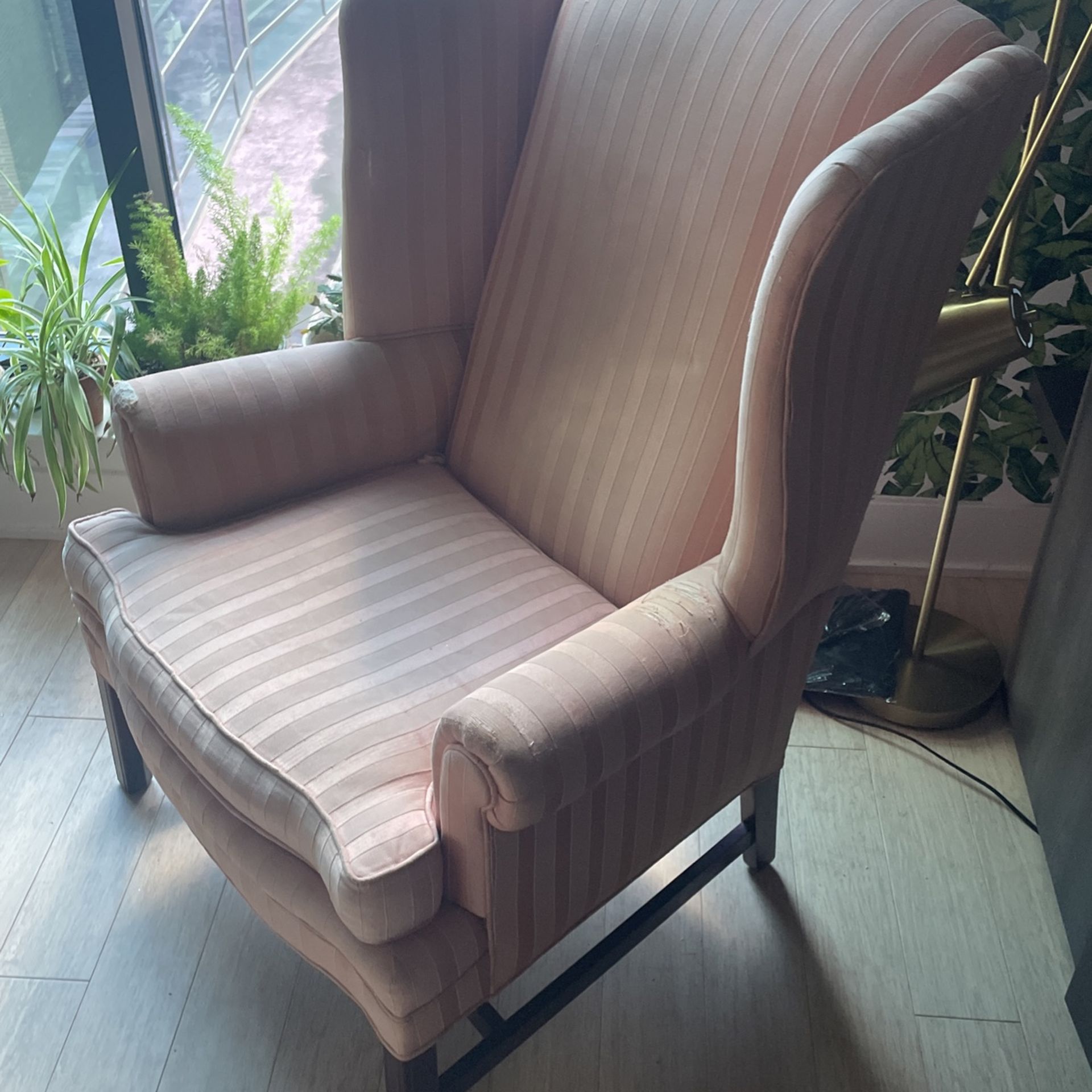 Pink Armchair