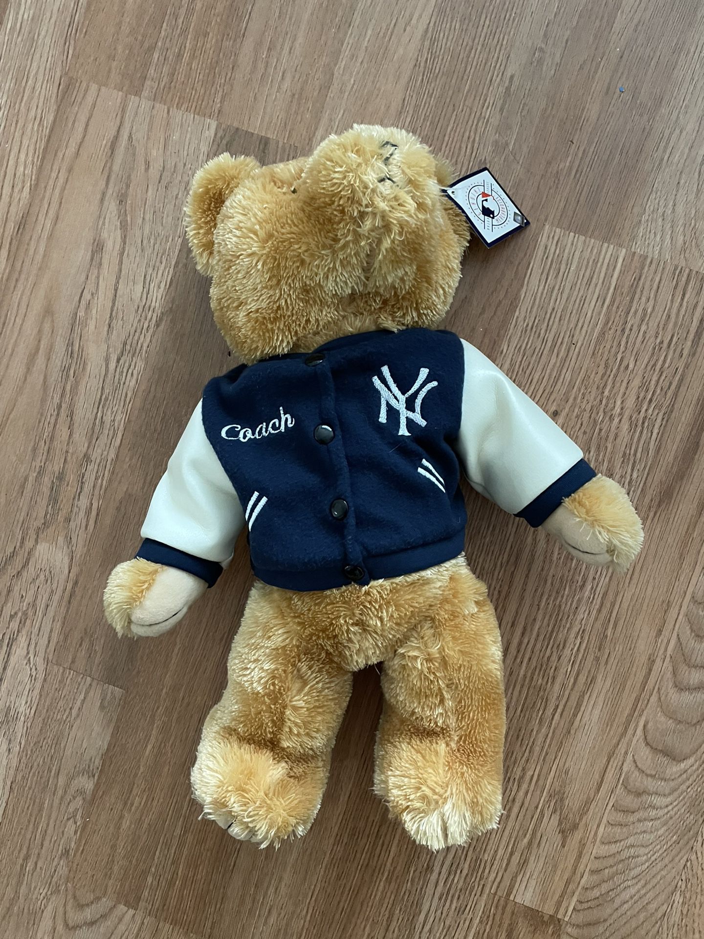New Your Yankees Plush Teddy Bear   