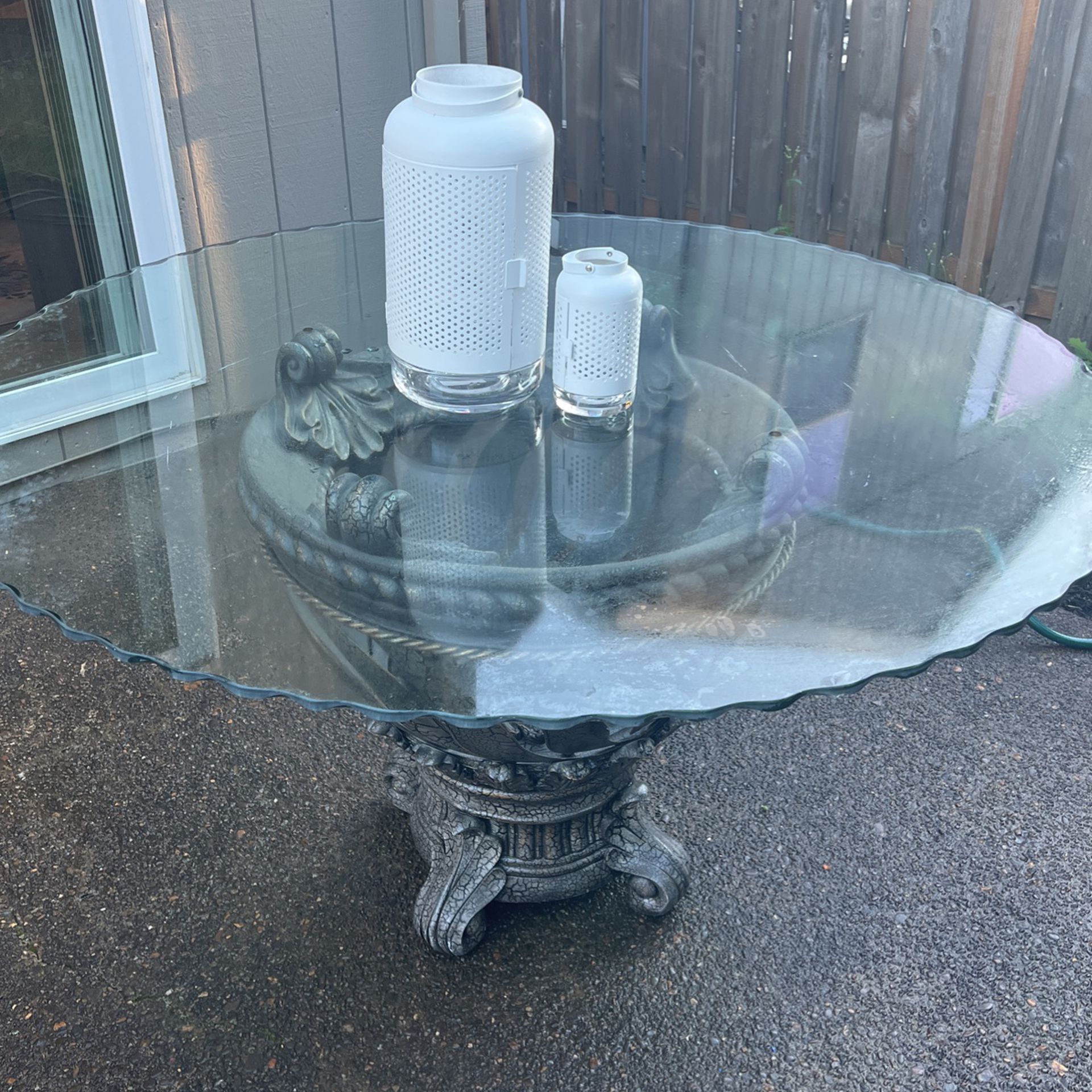 Antique Outdoor Table