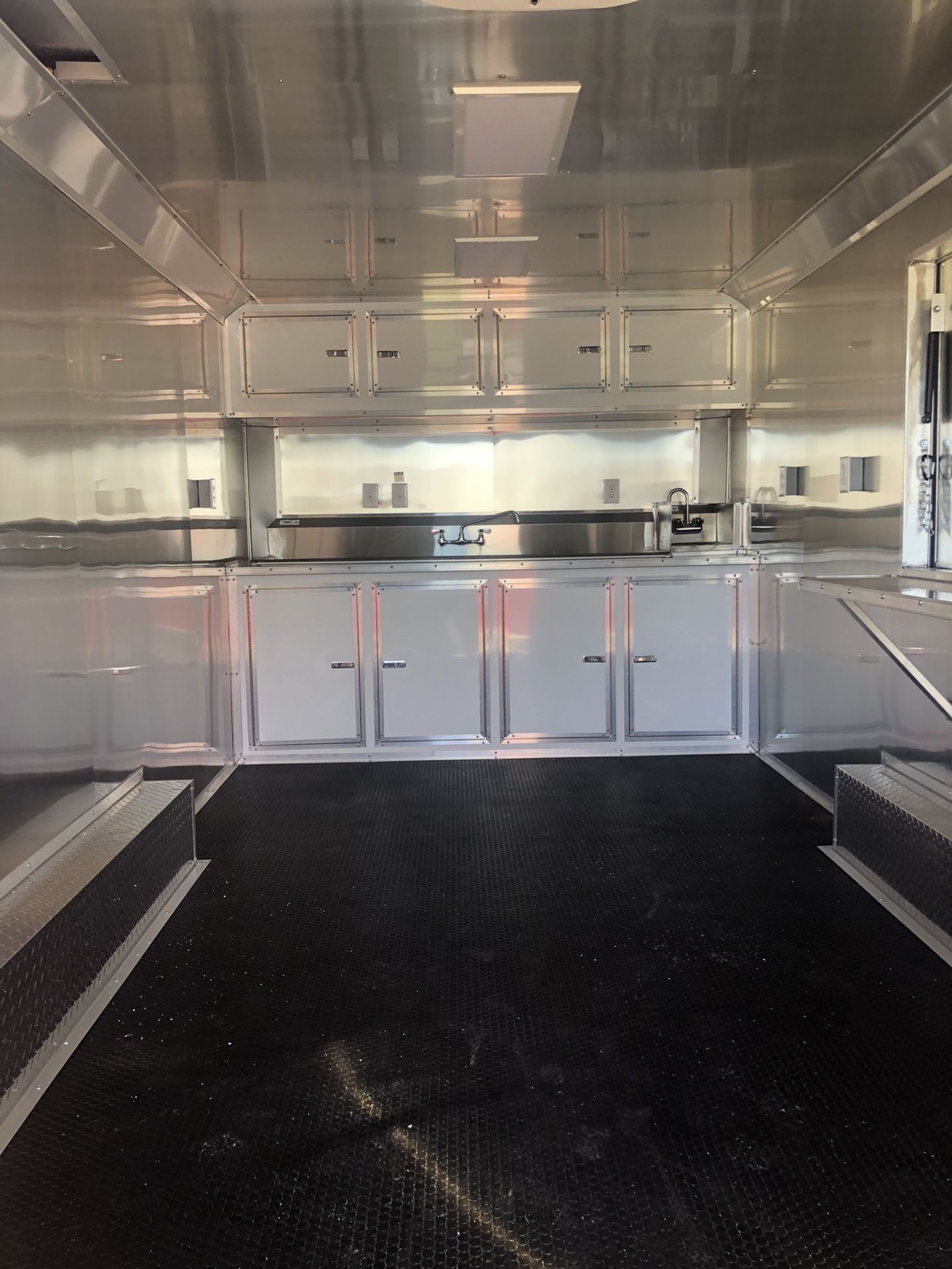 Bbq porch concession trailer w open porch 8.5x20