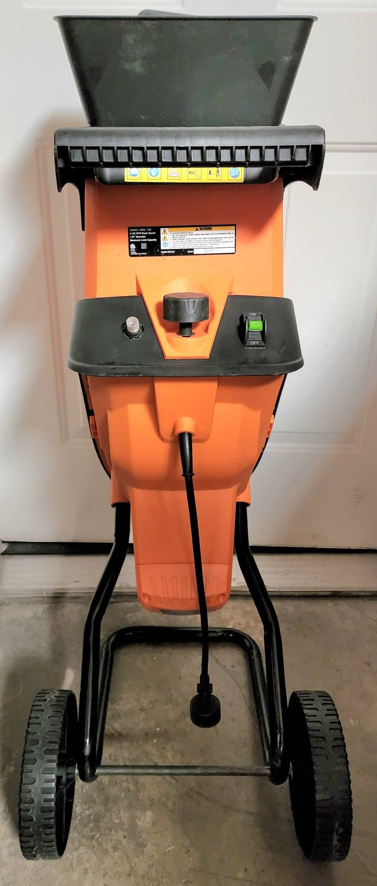 SuperHandy Electric Wood Chipper/Shreder