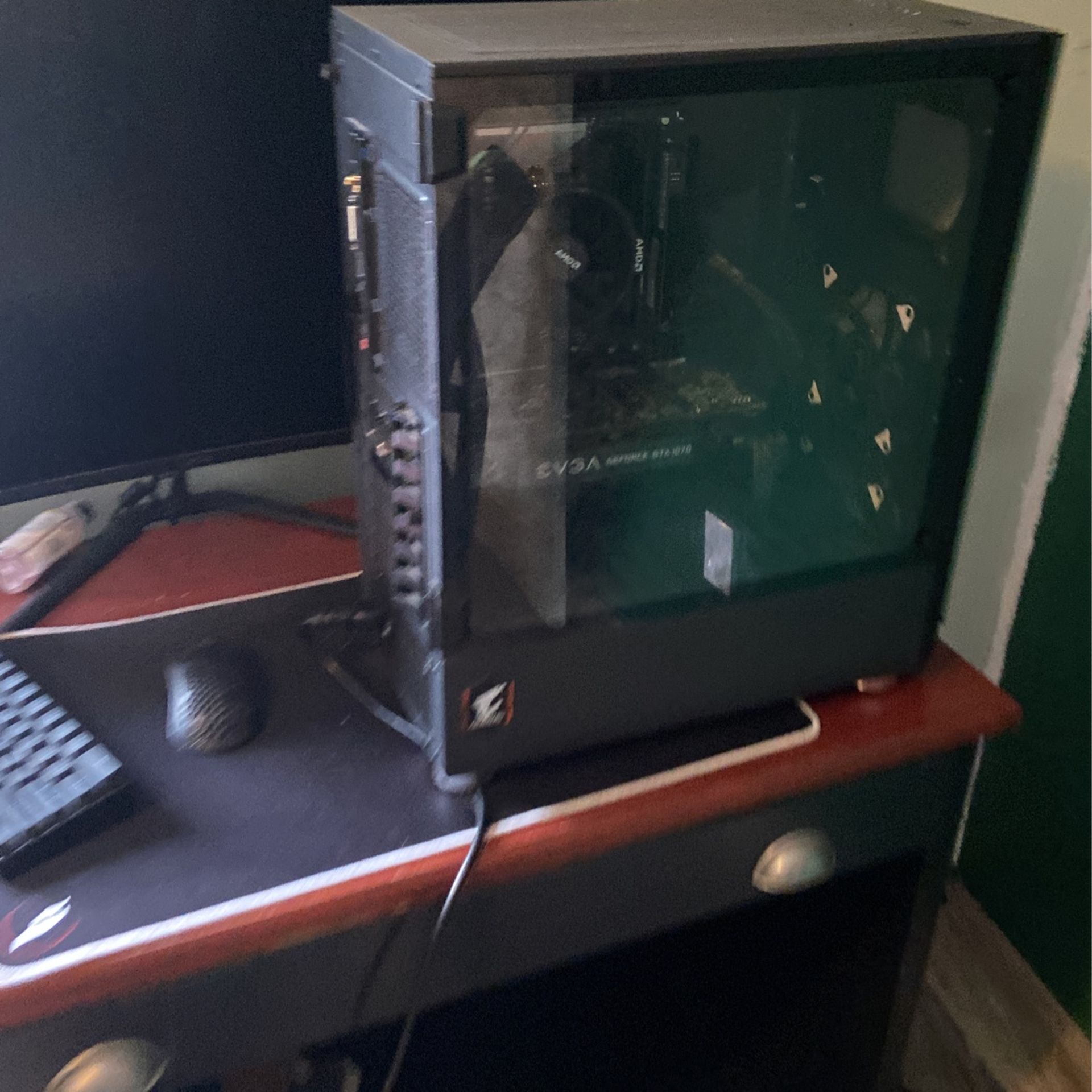 Pc Gtx 1070 Ryzen 5 2400g 1080p Gaming 165hz 32 Inch Monitor