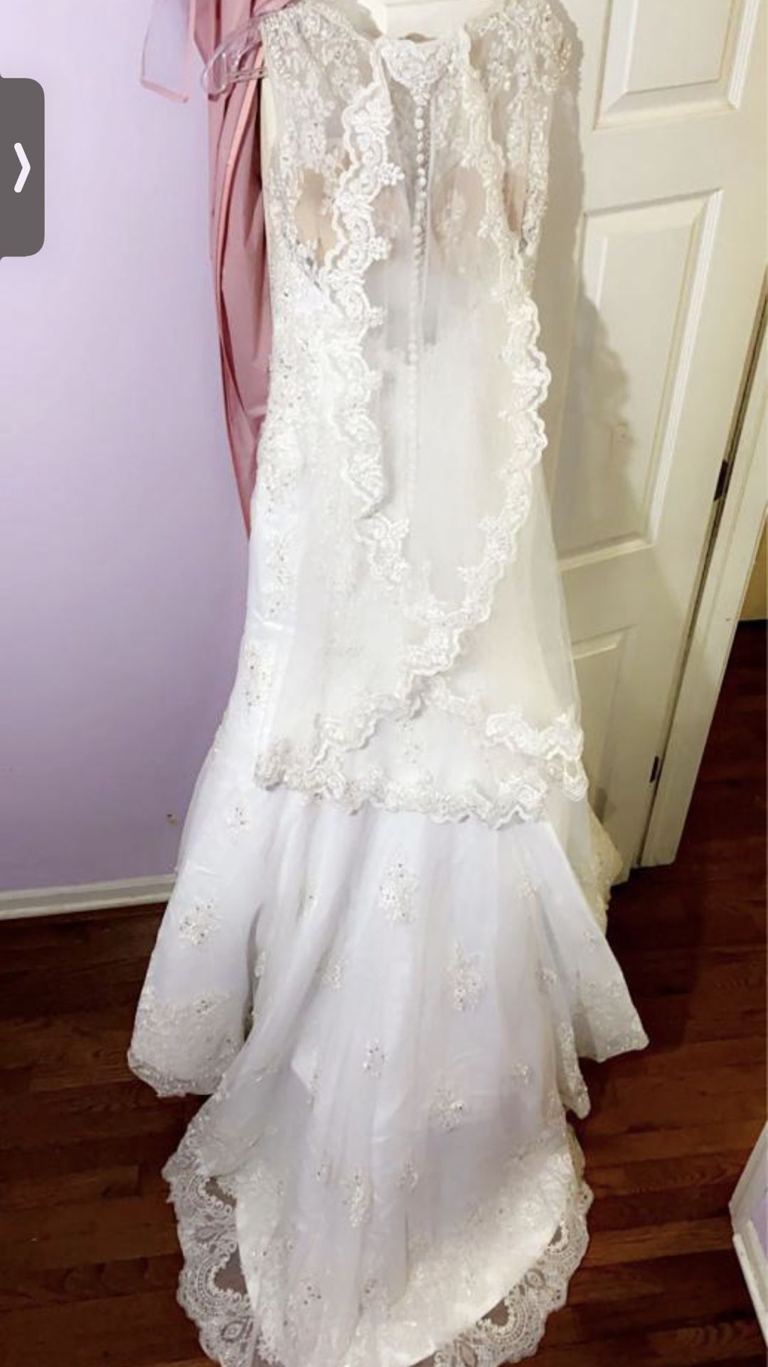 Beautiful Mermaid Style Wedding Dress