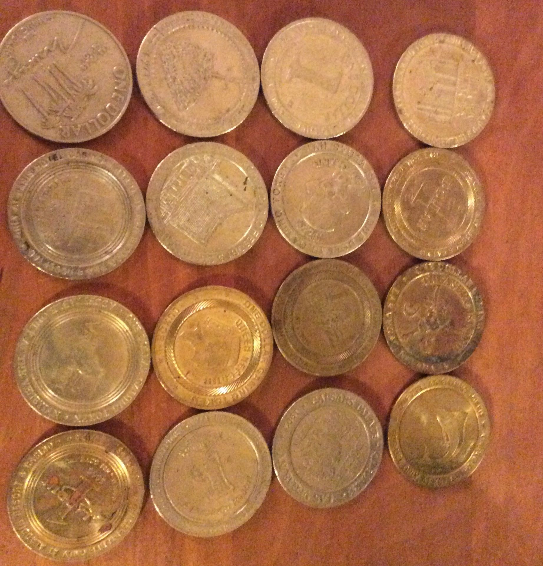 Las Vegas Casino $1 tokens