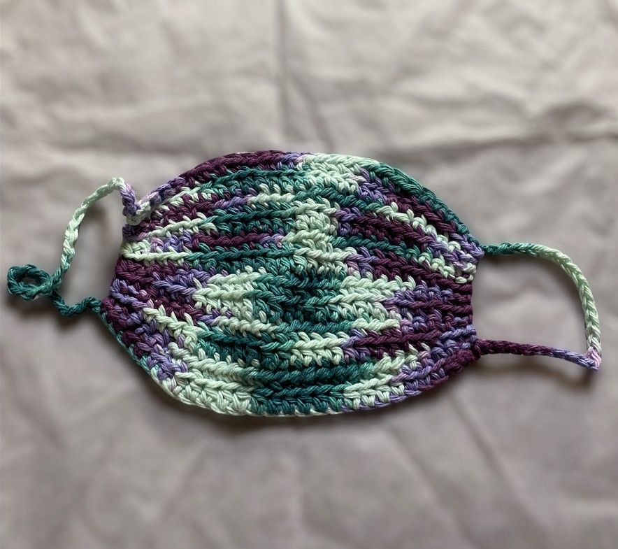 Face Mask (Purple And Green)