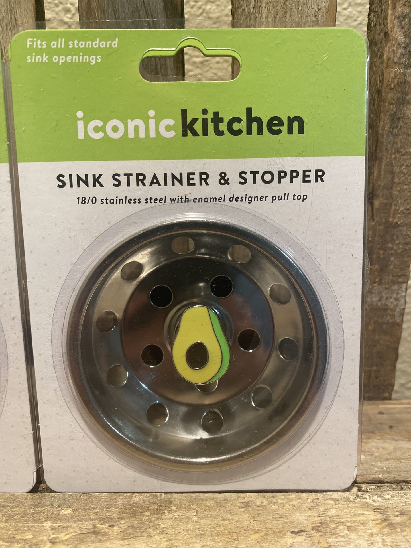 Avocado Sink Strainers & Avocado Sink Stoppers Set Of 2, Sink Strainer & Stopper