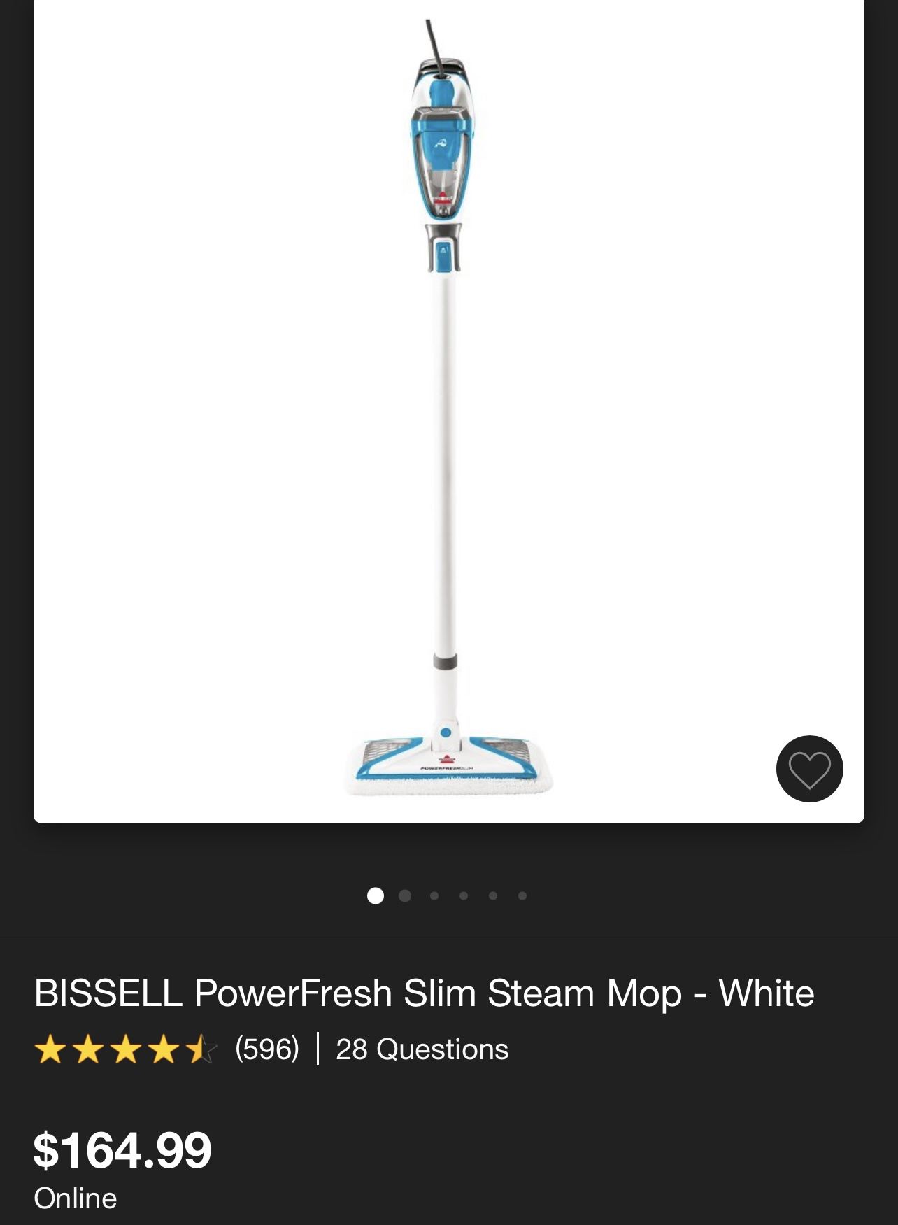 Bissell Steam Mop