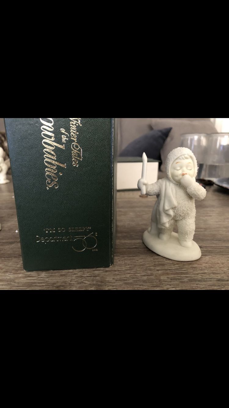 2 Department 56 Snowbabies For Sale