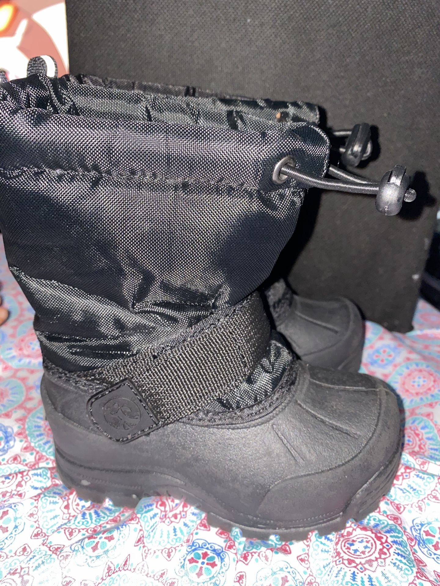 Toddler Snow Boots In Black Size 5 In Toddler 