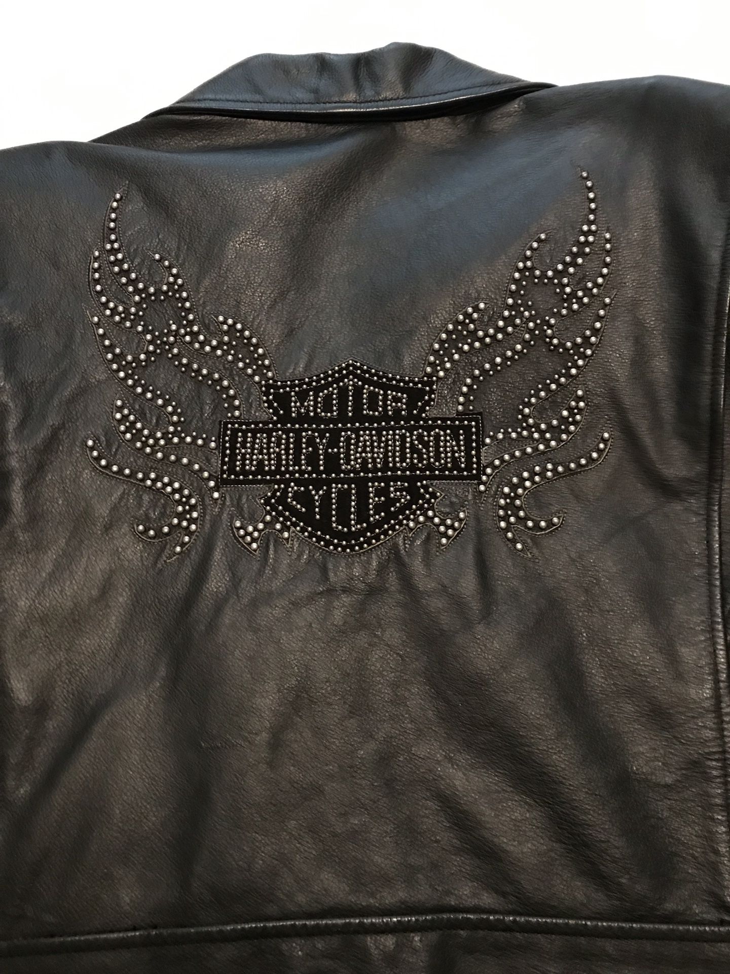 Harley Davidson Leather Jacket Women’s XL