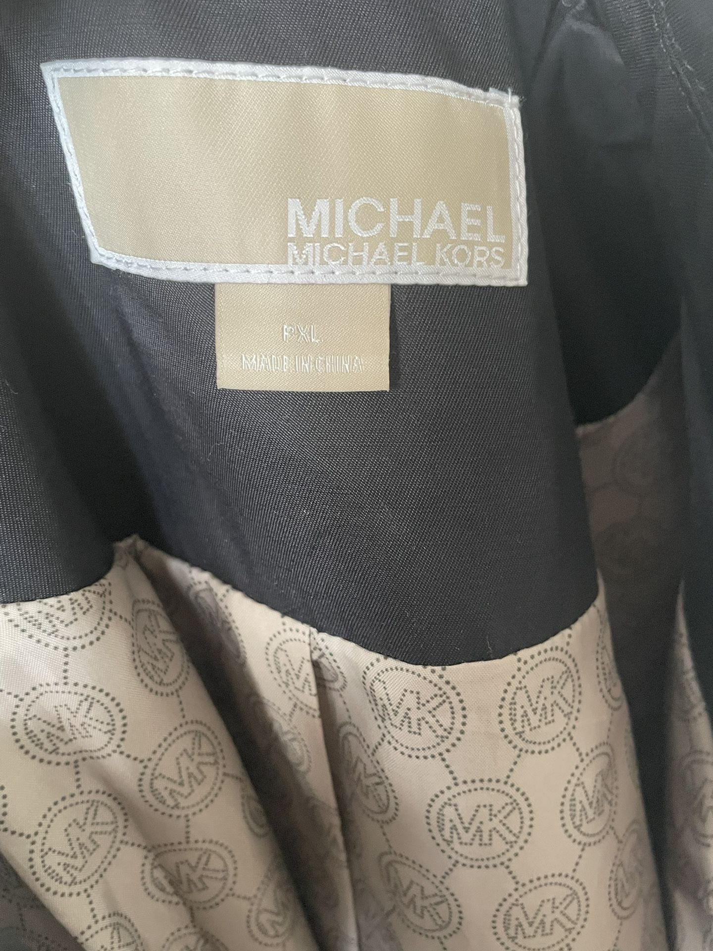 Michael Kors Belted Nylon Jacket
