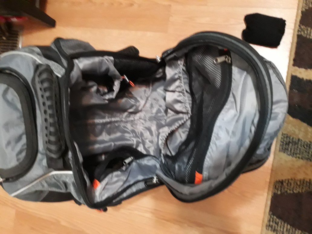Rolling Backpack Travel Case Like New