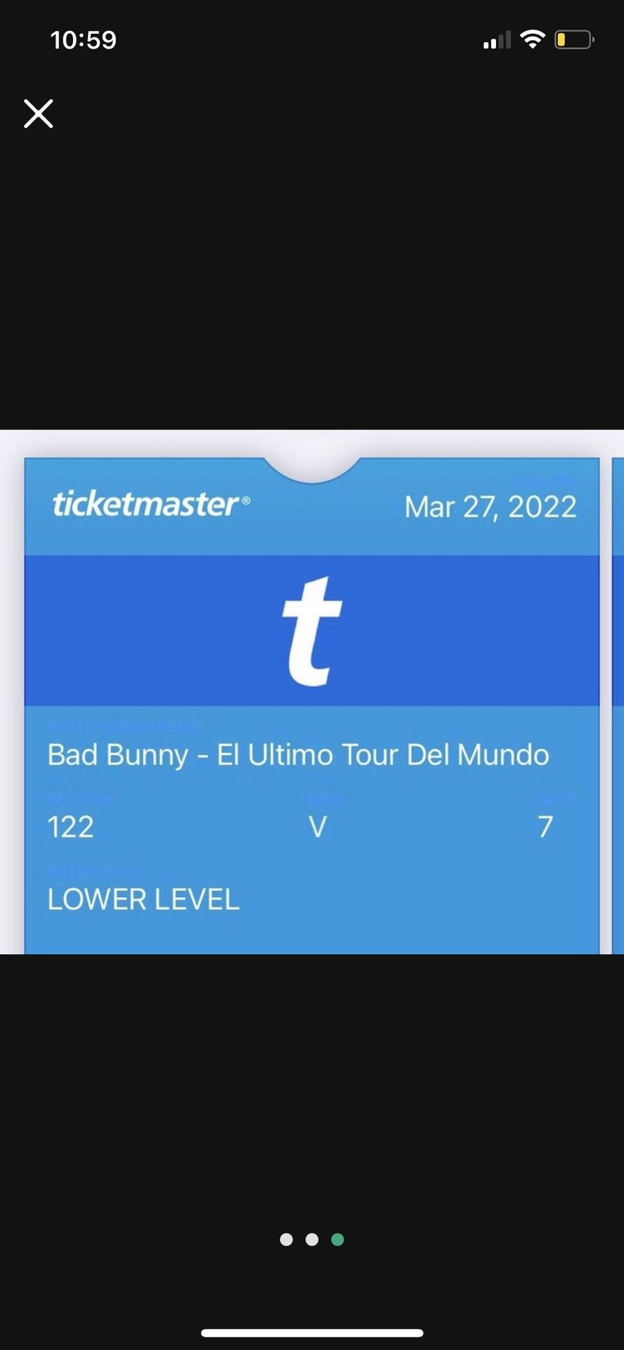 BAD BUNNY TICKETS