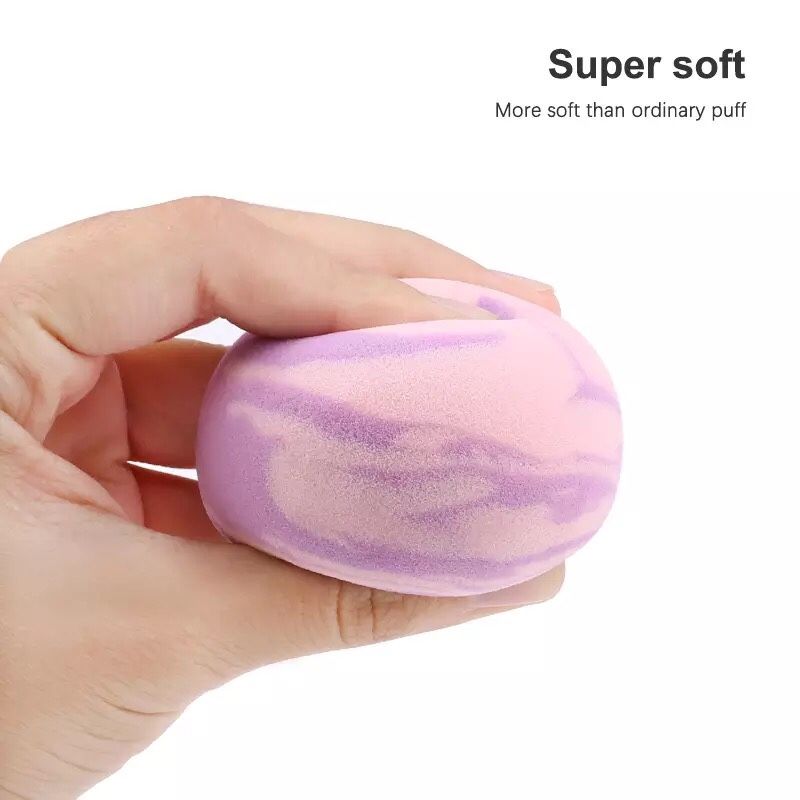 New Unused x3 Beauty Makeup Blender Sponges Pink & Purple