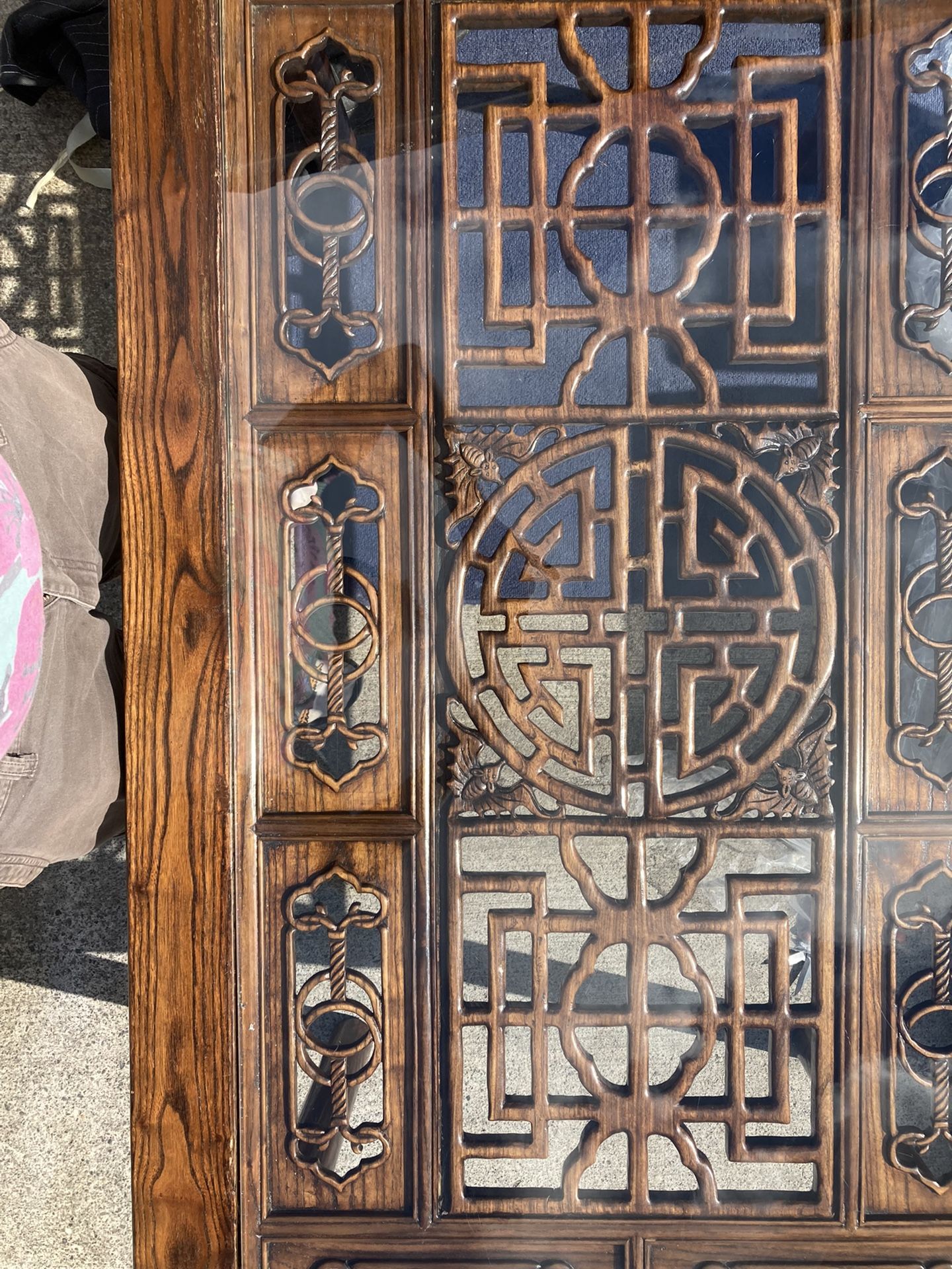 Oriental Hand Carved Table Ming Dynasty Era