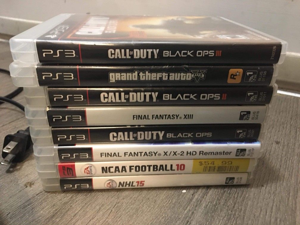 Ps3 With Everything And Games