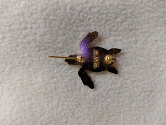 Vintage W.M. Spear 1987 Turtle Pin  Thumbnail