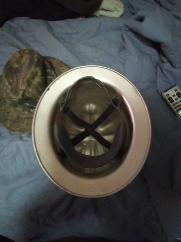 Used McDonald Aluminum Hardhat