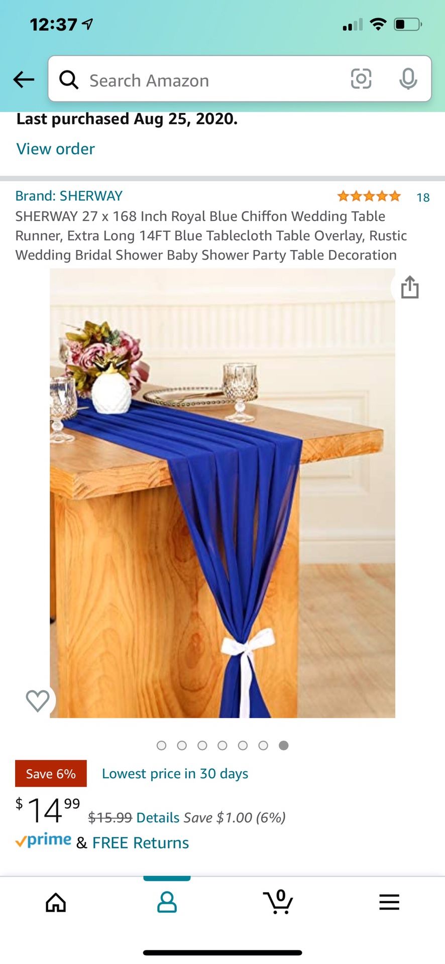 Table Runners / Ribbon