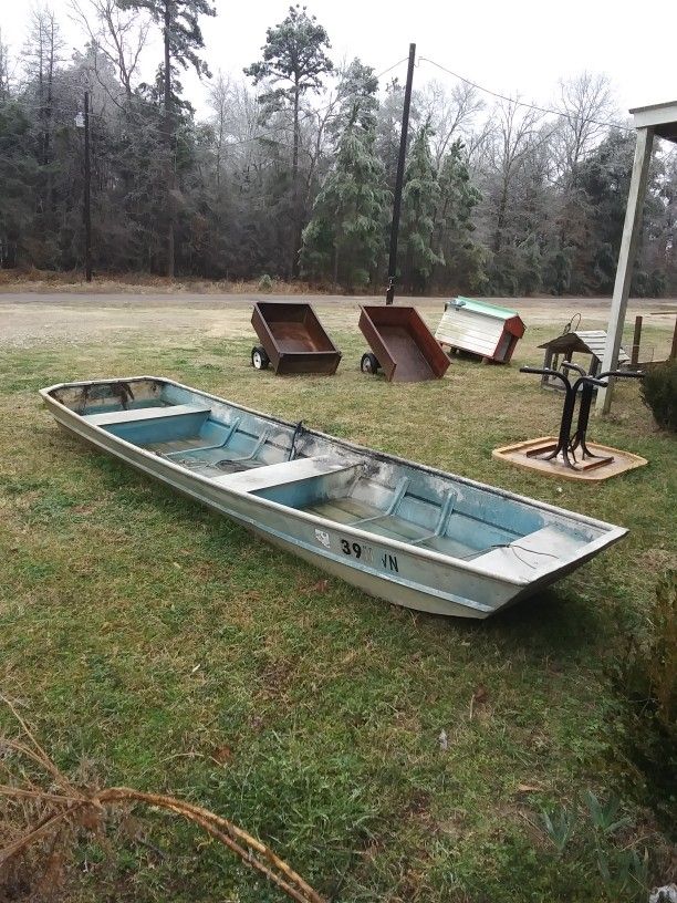 14 Ft. Aluminum Flat Bottom Boat