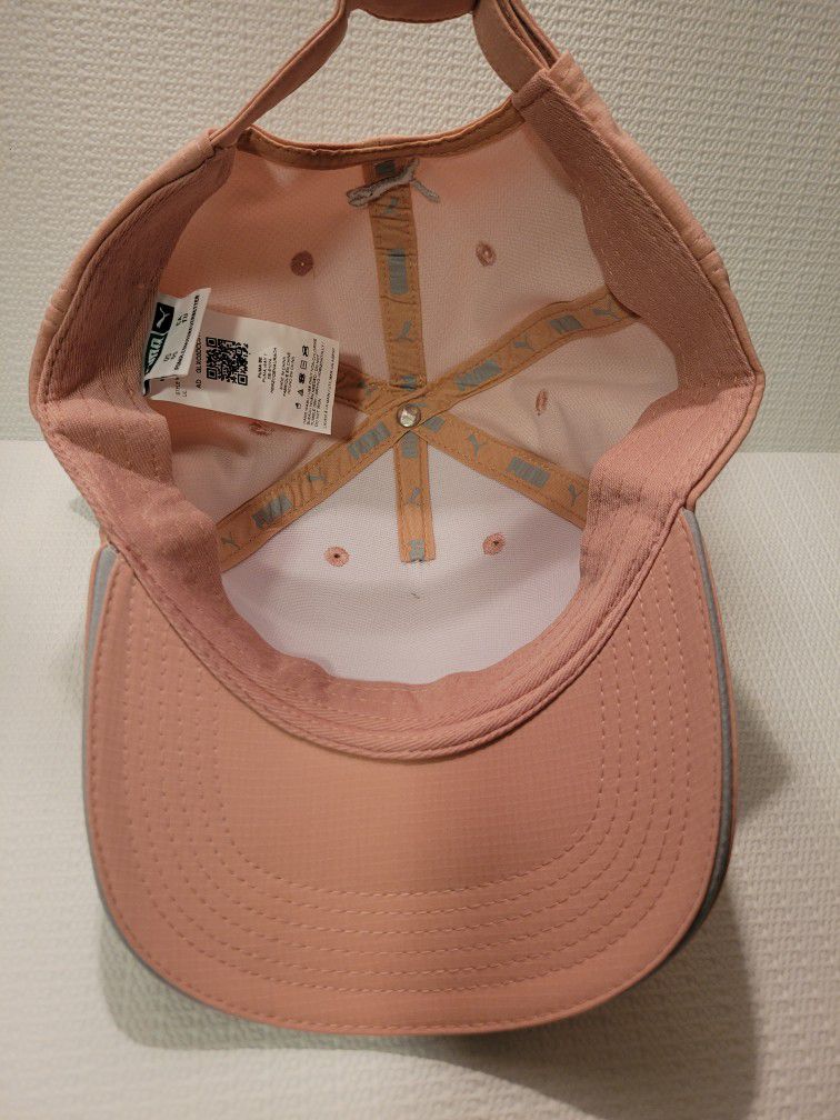 NWT Puma Pink Unisex Adjustable Baseball Hat