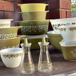 Spring Blossom Pyrex Various Prices All With Buyer Paying Shipping And PayPal Invoice Thumbnail