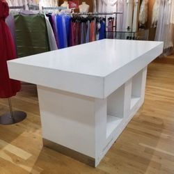 White Table Retail Store Fixture $35 Thumbnail