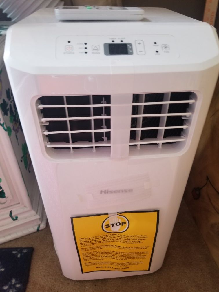 Hisense 10,000 BTU Portable Drainless Air Conditioner w/ Remote