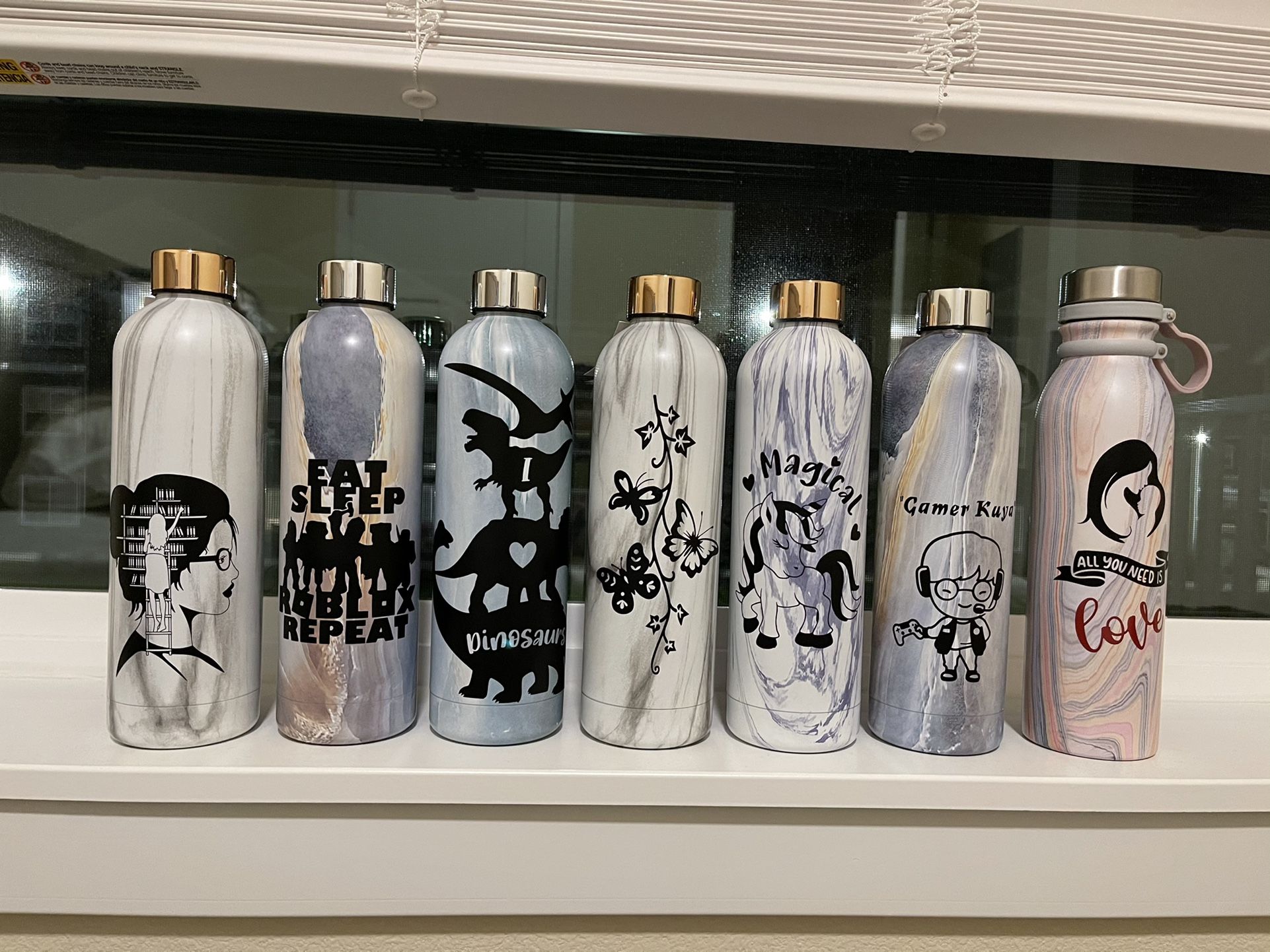 Personalized Water Bottle. 25oz