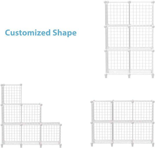  Customizable Wire cube Storage Cubby