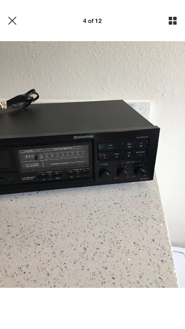 Vintage onkyo TA-2000 stereo cosset deck recorder/ player he pro Dolby