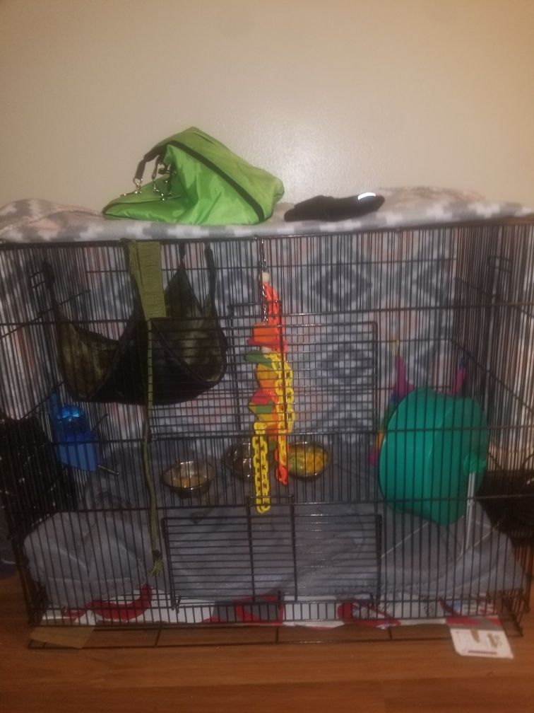Sugar glider cage