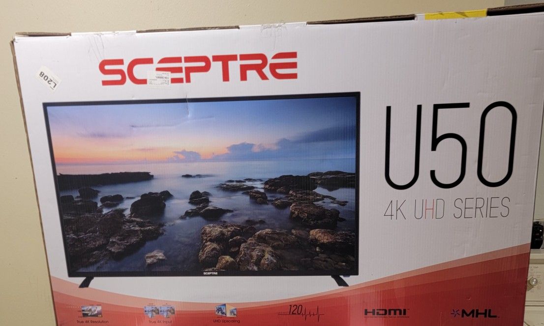 Sceptre Tv 4k 50" Smart Tv