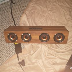 Retro Wood Finish,  4 Tweakers , Subwoofer ,Speaker Line ,Aux And SD Reader, Bluetooth Speaker Ive Never Met A Device That Could Not Conne Thumbnail