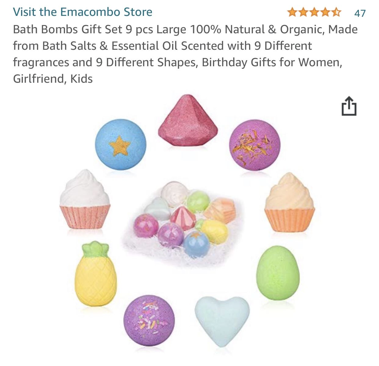 Bath Bombs Set