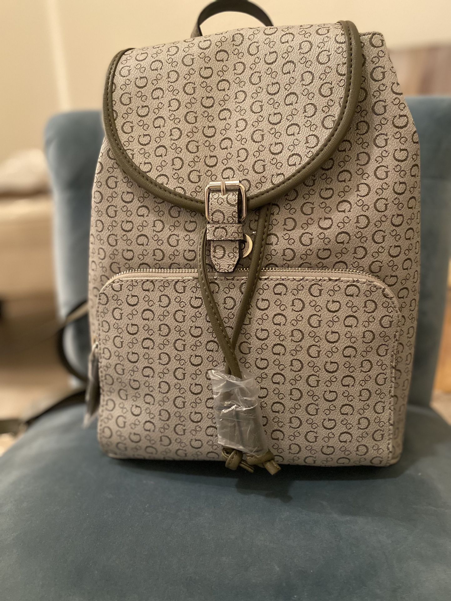Grey Guess Backpack 