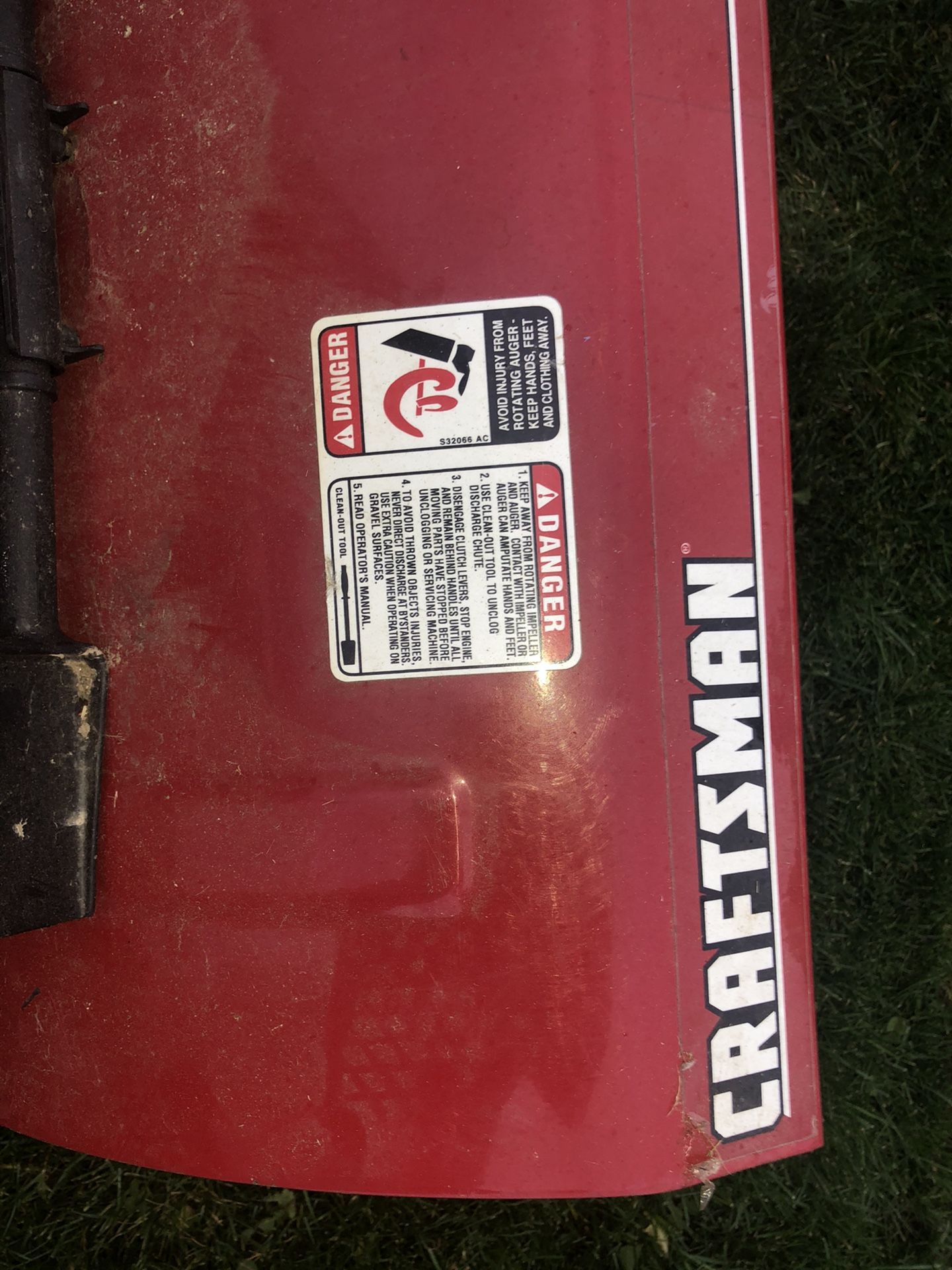 Craftsman Snow Blower 28in