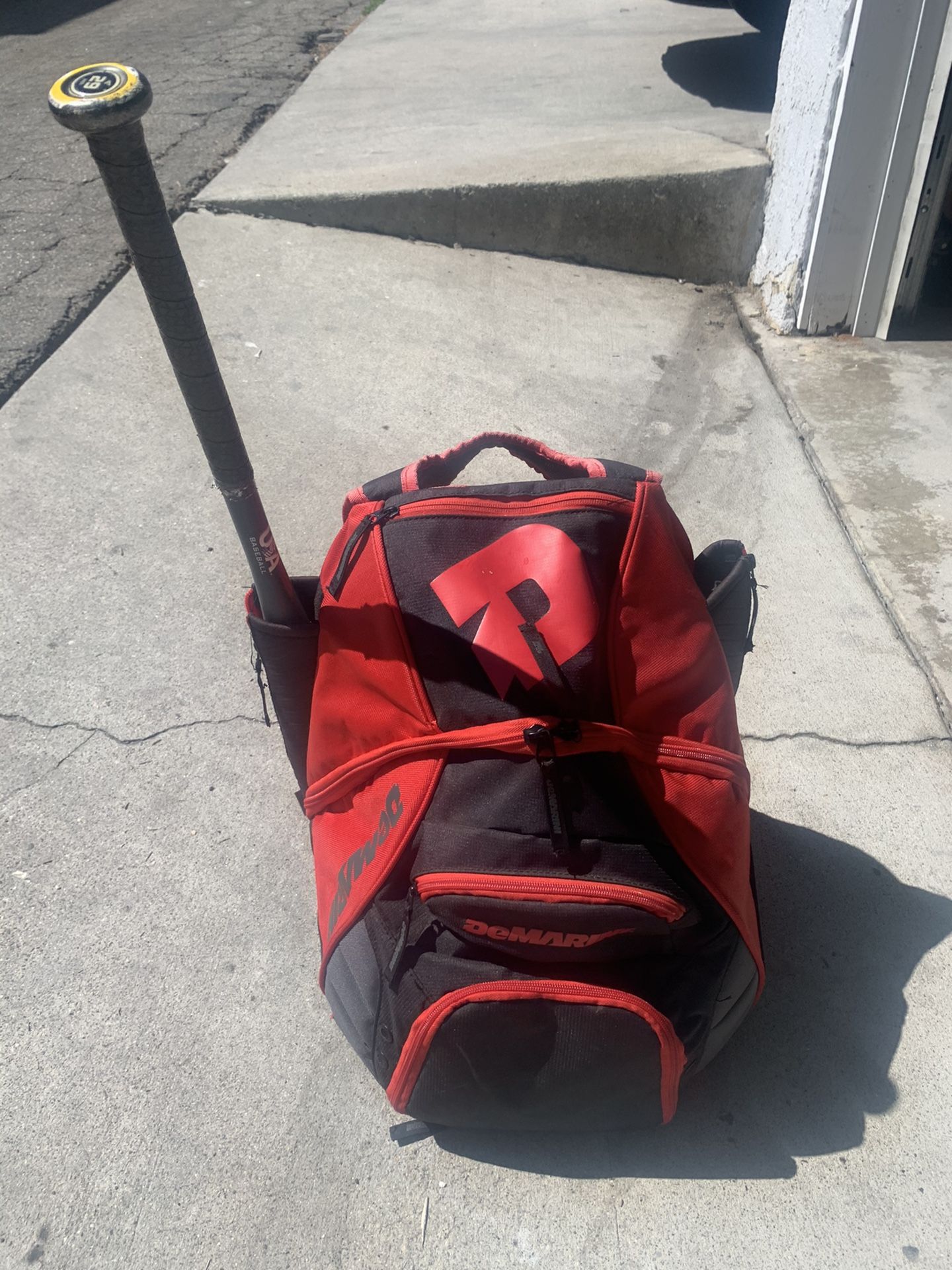 Baseball Backpack Kleats Helmut & Mitt
