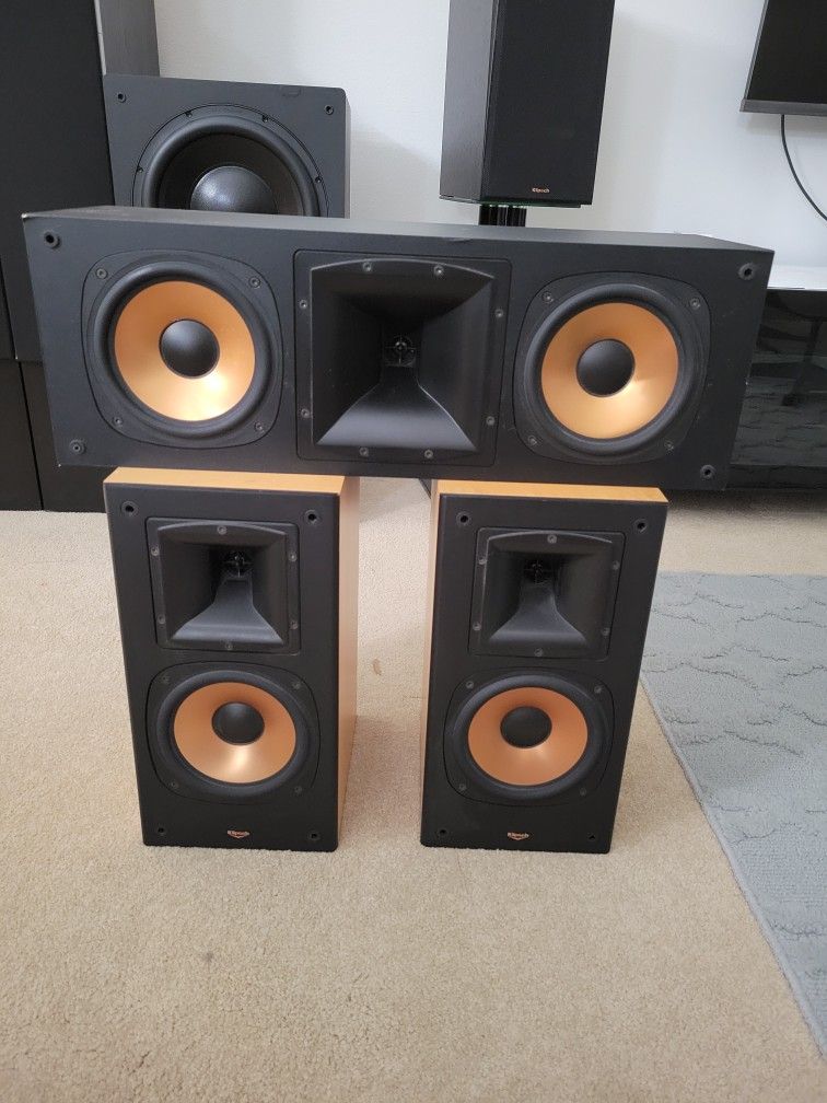 Klipsch Rb-3 And Rc-3 With Rs-3 Speakers